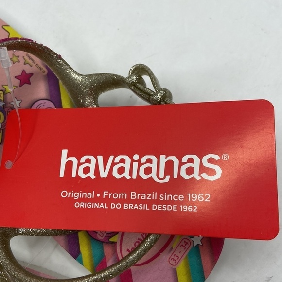 Havaianas Freedom My Little Pony Sandals Size 3/4Y NWT - Picture 6 of 9